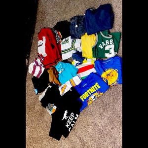 Boys lot of shirts size 8 16 shirts 2 sweaters